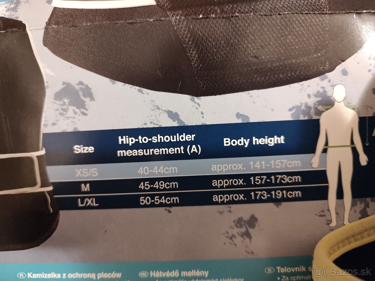 Chrániče chrbta, veľkosť XS/S (do 157 cm) - 2