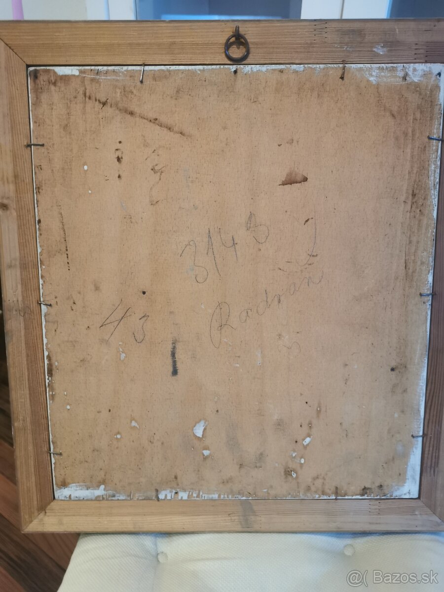 Veľmi pekný signovaný obraz - 2