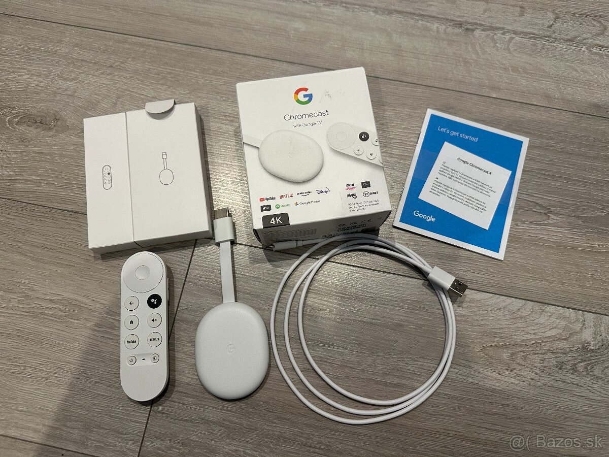 Google Chromecast 4K v zaruke - 2