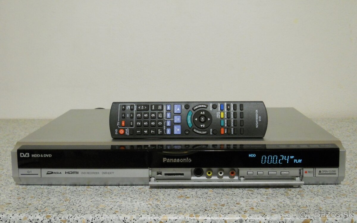 DVD rekordér Panasonic DMR-EX77 - 2