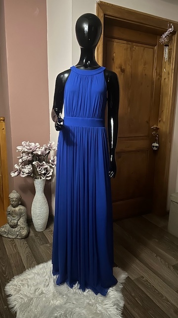 Modré dlhé šaty zn. Chantall - 2