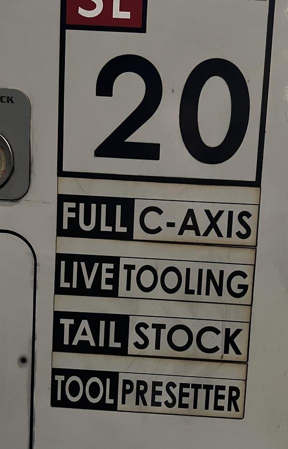 CNC sustruh HAAS SL 20 - 2