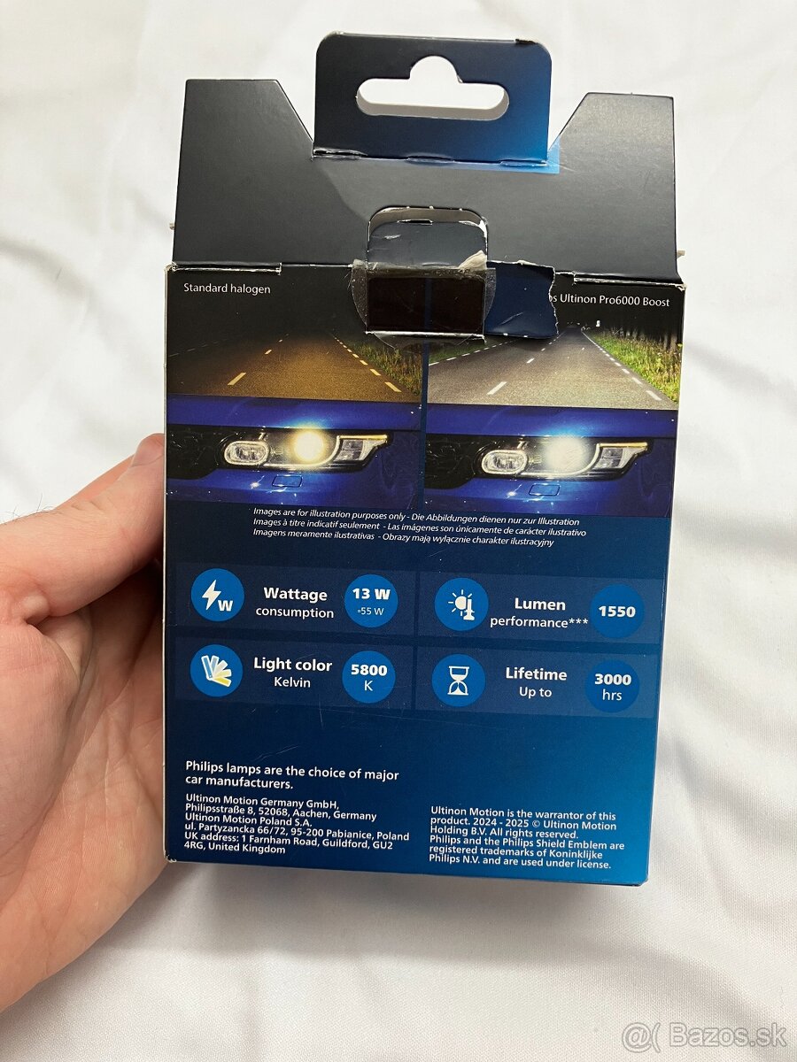 Philips LED žiarovka H1 Ultinon Pro6000 HL Boost - 2