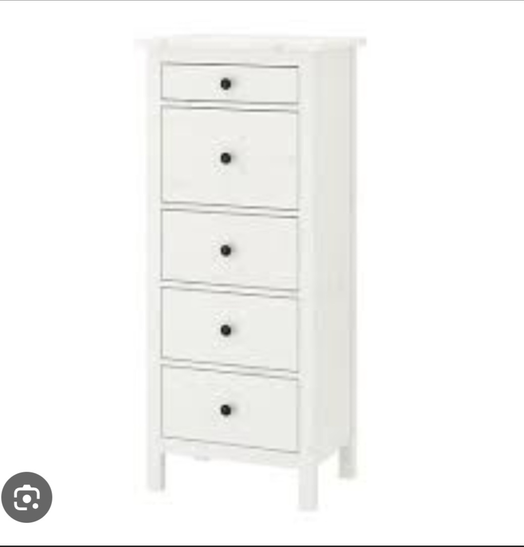 Hemnes komoda biela - 2