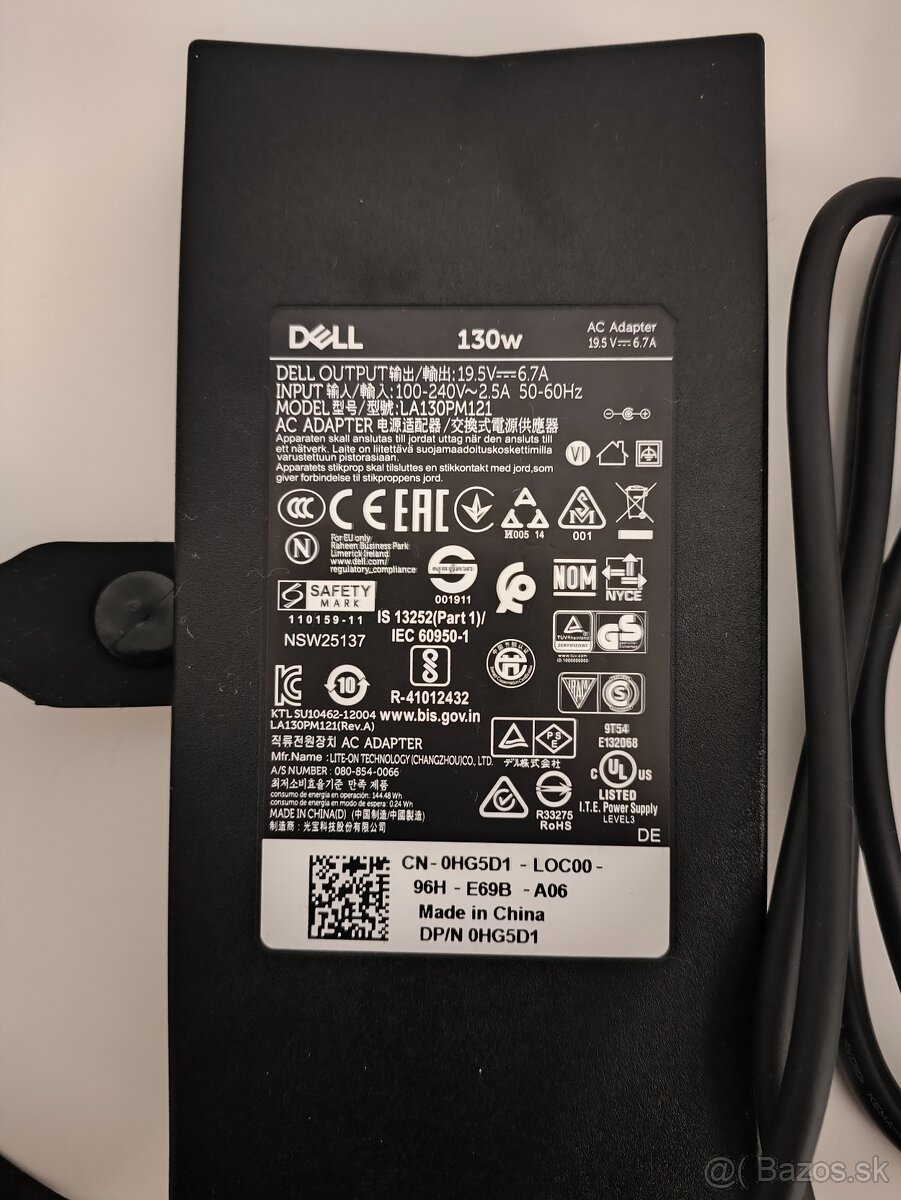 #M035 Dell nabíjačka 130W (originál) - 2