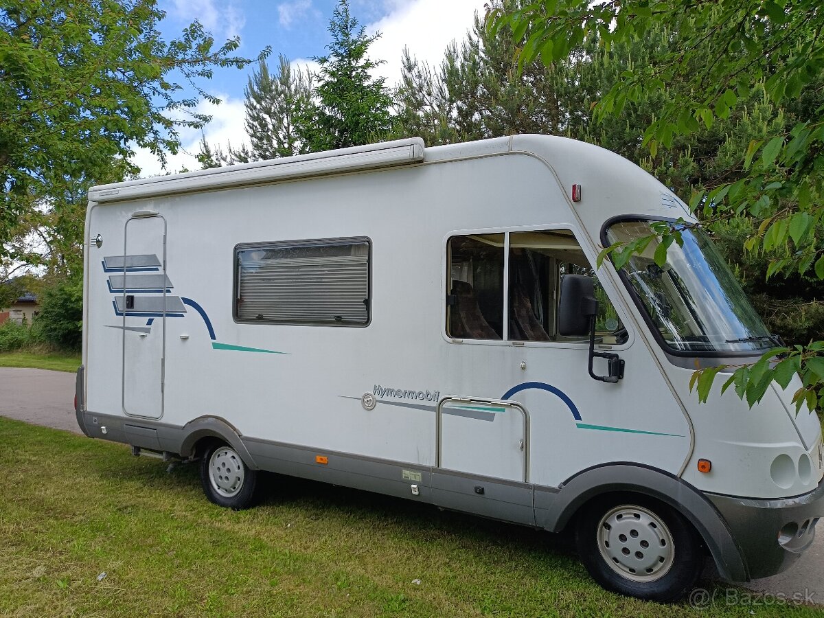 Obytný automobil Hymer B544,2xklima,6mist - 2