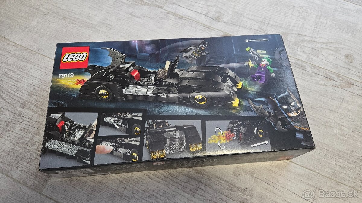 Predám LEGO 76119 Batmobile Pursuit of The Joker - nové - 2