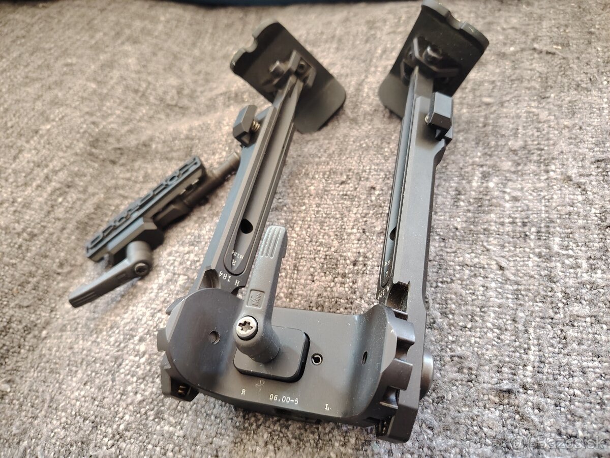 bipod - dvojnožka Fortmeier s adpatérom Weaver alebo M-LOK - 2