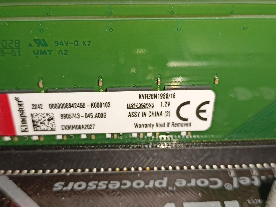 RAM KINGSTON 64GB DDR4 (4x16GB) 2666MHz | CL19 | 1.2V - 2