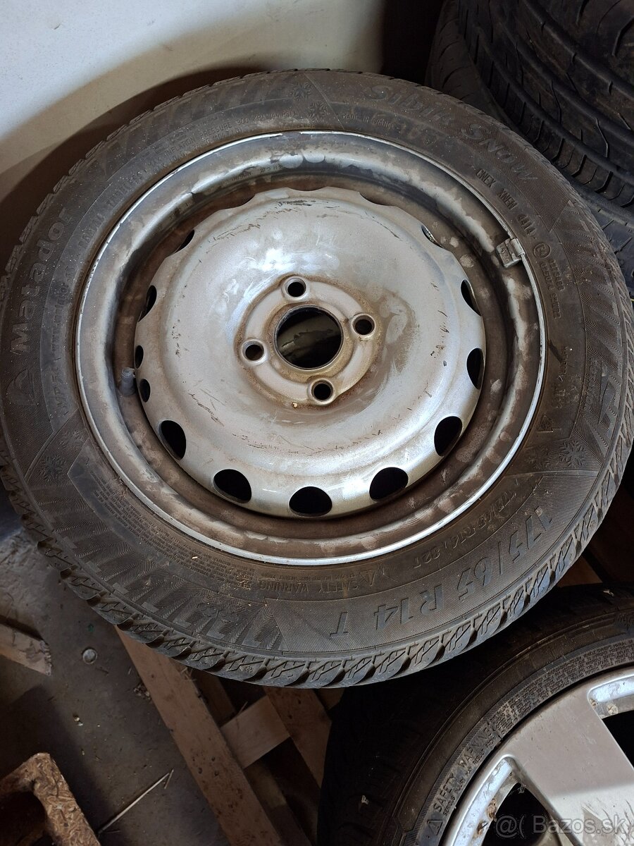 Plechové disky 5,5xJ14 - 2