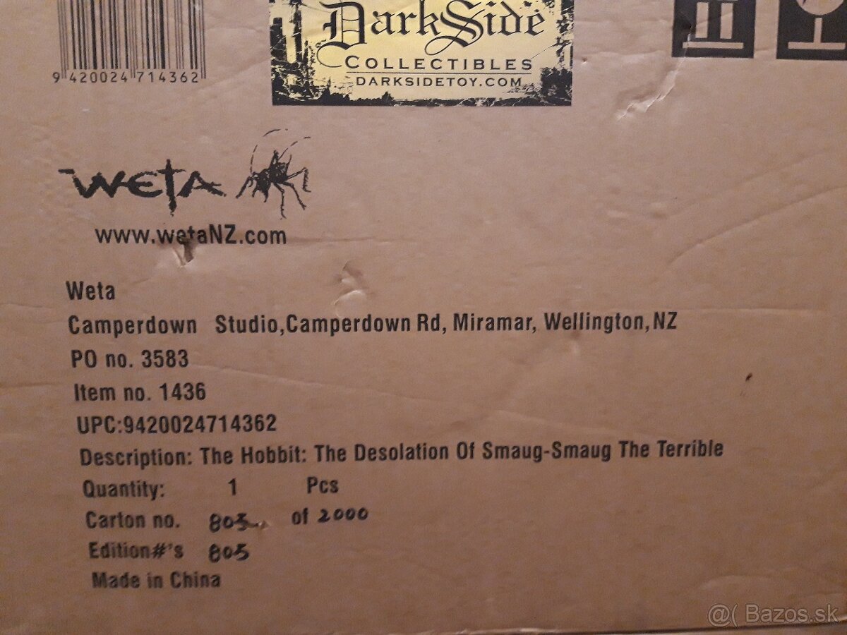 Smaug The Terrible z filmu Hobit - 2