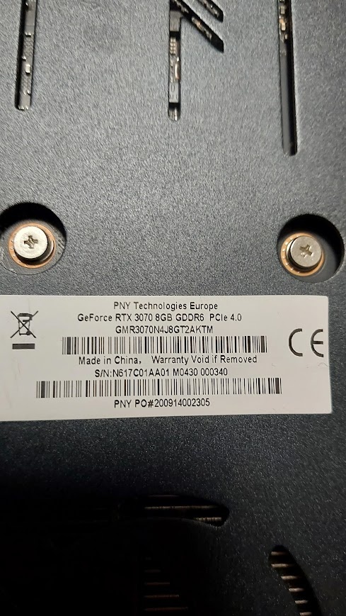 PNY GeForce RTX 3070 - 2