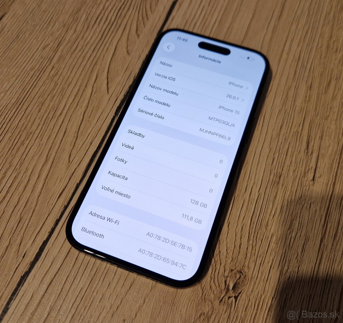 Apple iphone 15 128gb čierny - 2