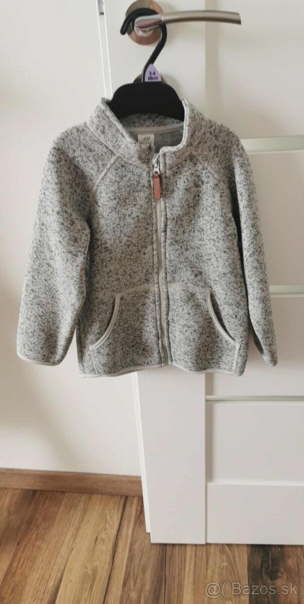 Flisove mikiny H&M a Tchibo - 2