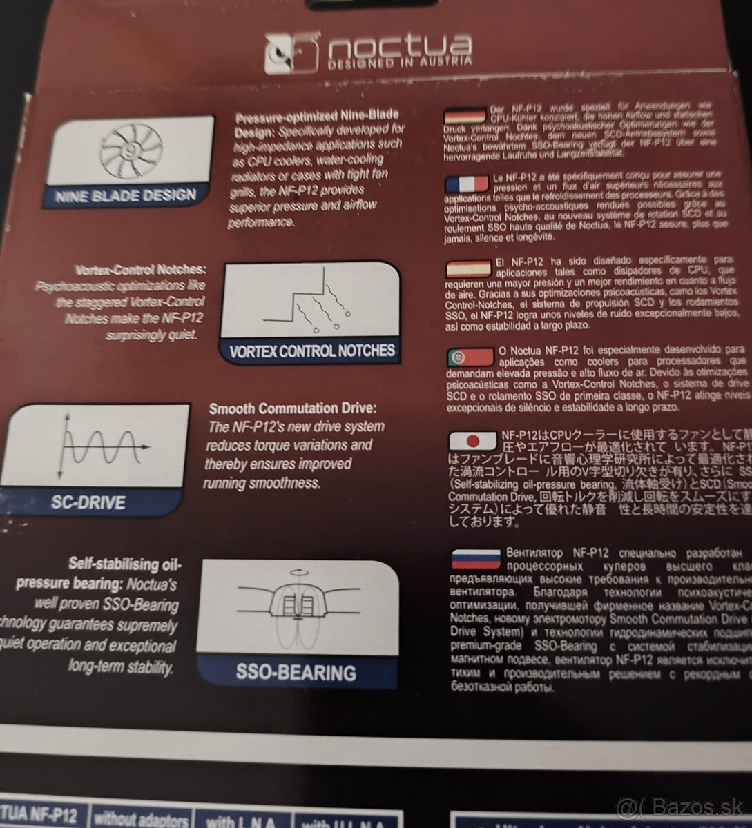 Ventilátor NOCTUA NF- P12 - 2