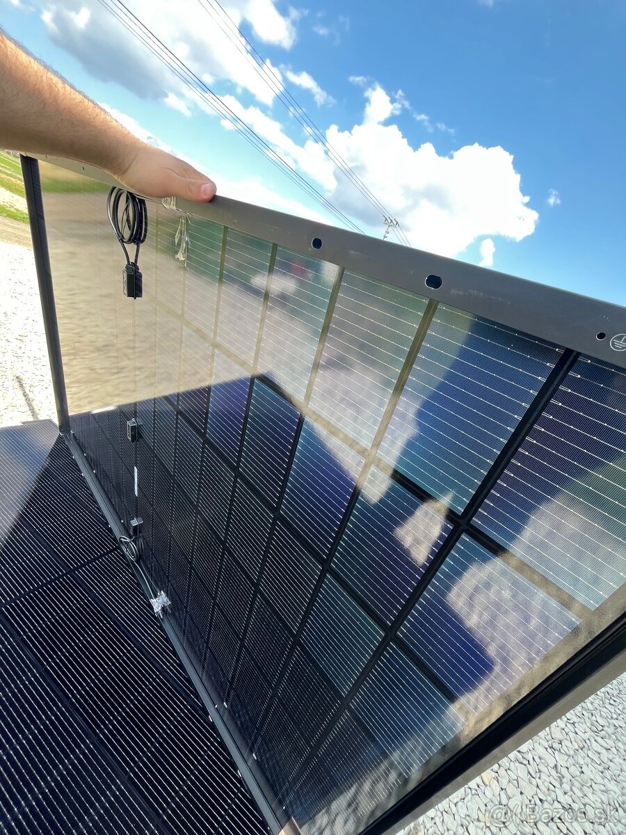 Fotovoltaický panel bifacial Dah solar - 2