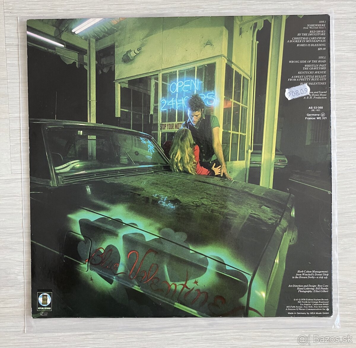 LP Tom Waits – Blue Valentine - 2