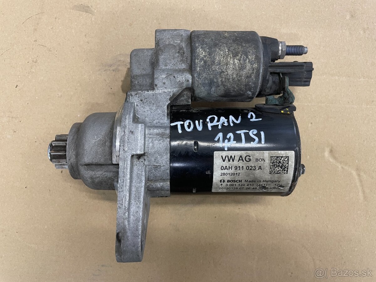 vw touran klimakompresor alternator štarter katalizator - 2