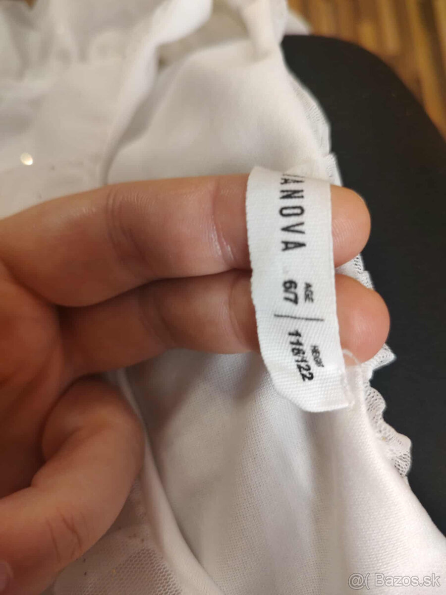 Šatky pre dievčatko, veľ,116/122 - 2