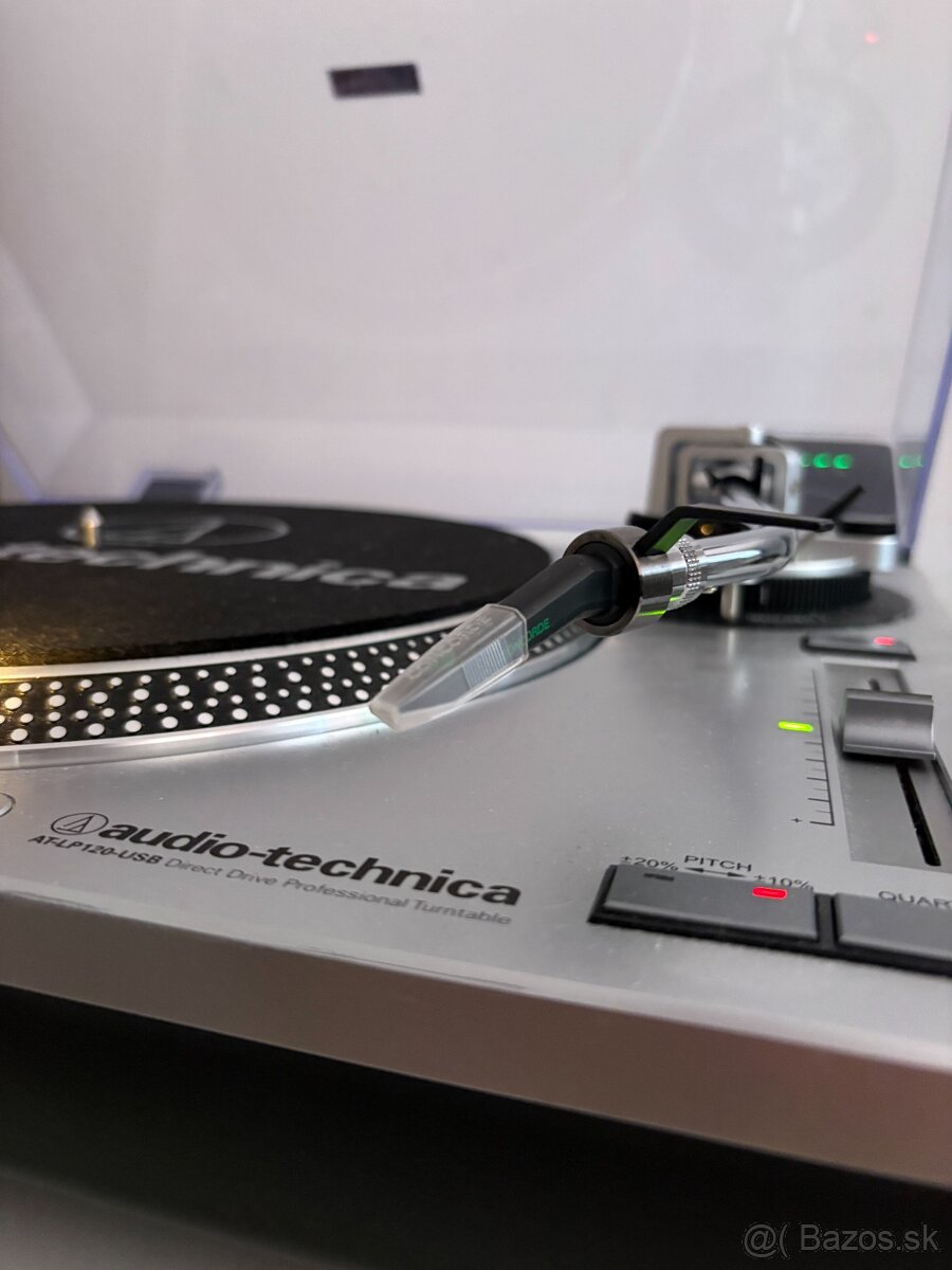 Audio-Technica AT-LP120USB + prenoska Ortofon Concorde Mix - 2