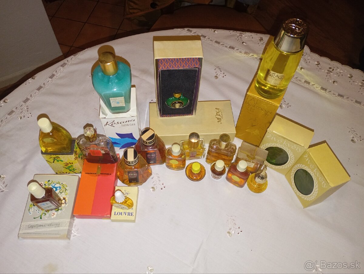 Retro, staré parfémy - 2