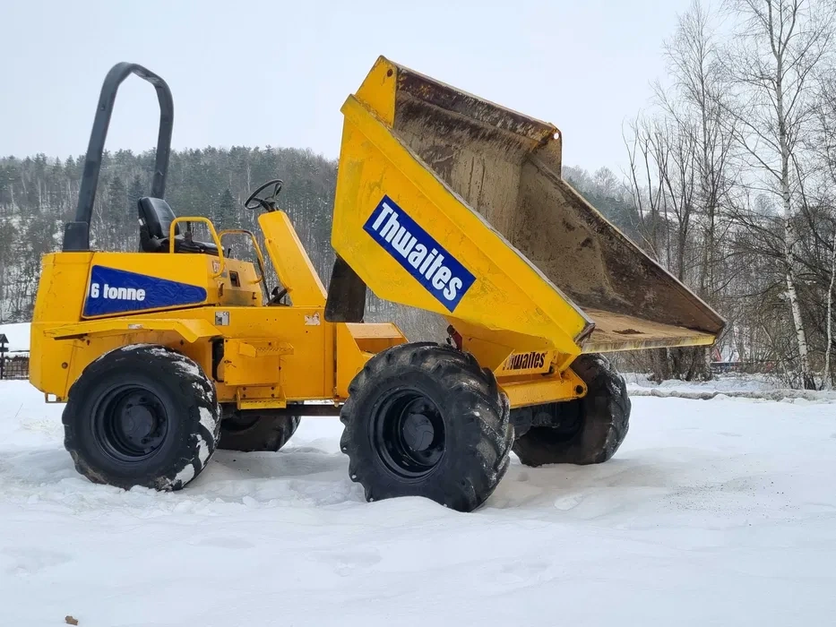 Sklápač THWAITES 6 ton 4x4 Perkins 90 km z Nórska, ako nový, - 2