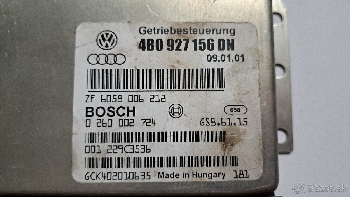 Riadiaca jednotka 4B0 927 156 DN - 2