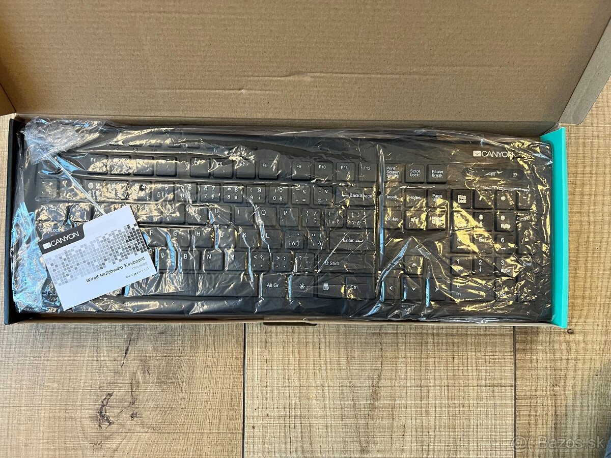 Klávesnica Canyon CNS-HKB2 / úplne nová - 2