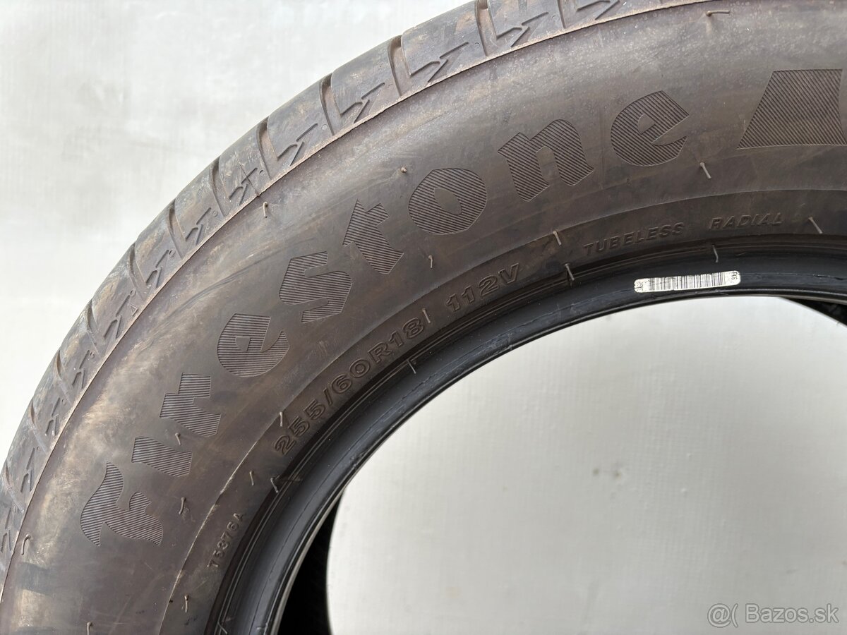 PREDÁM LETNÉ PNEUMATIKY 255/60/R18 - 2