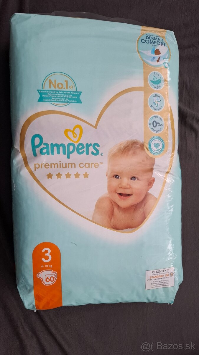 Predám Pampers premium care 3 - 2