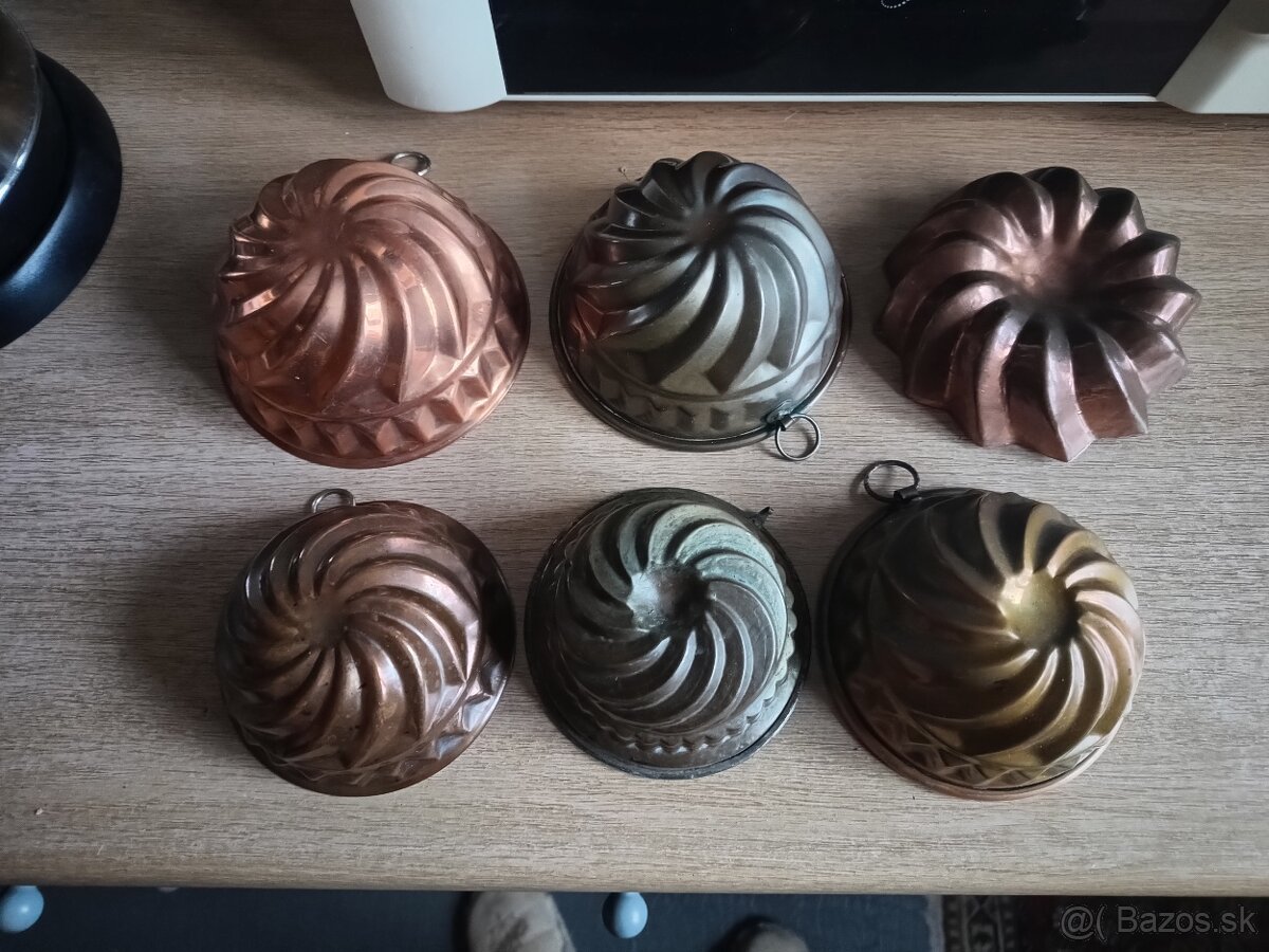 Medené formičky - 2