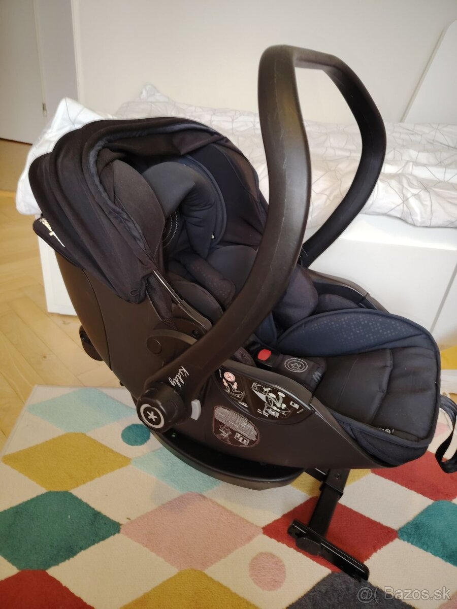 PREDAM - Kiddy Evoluna i-Size 2 autosedačka, cierna farba - 2