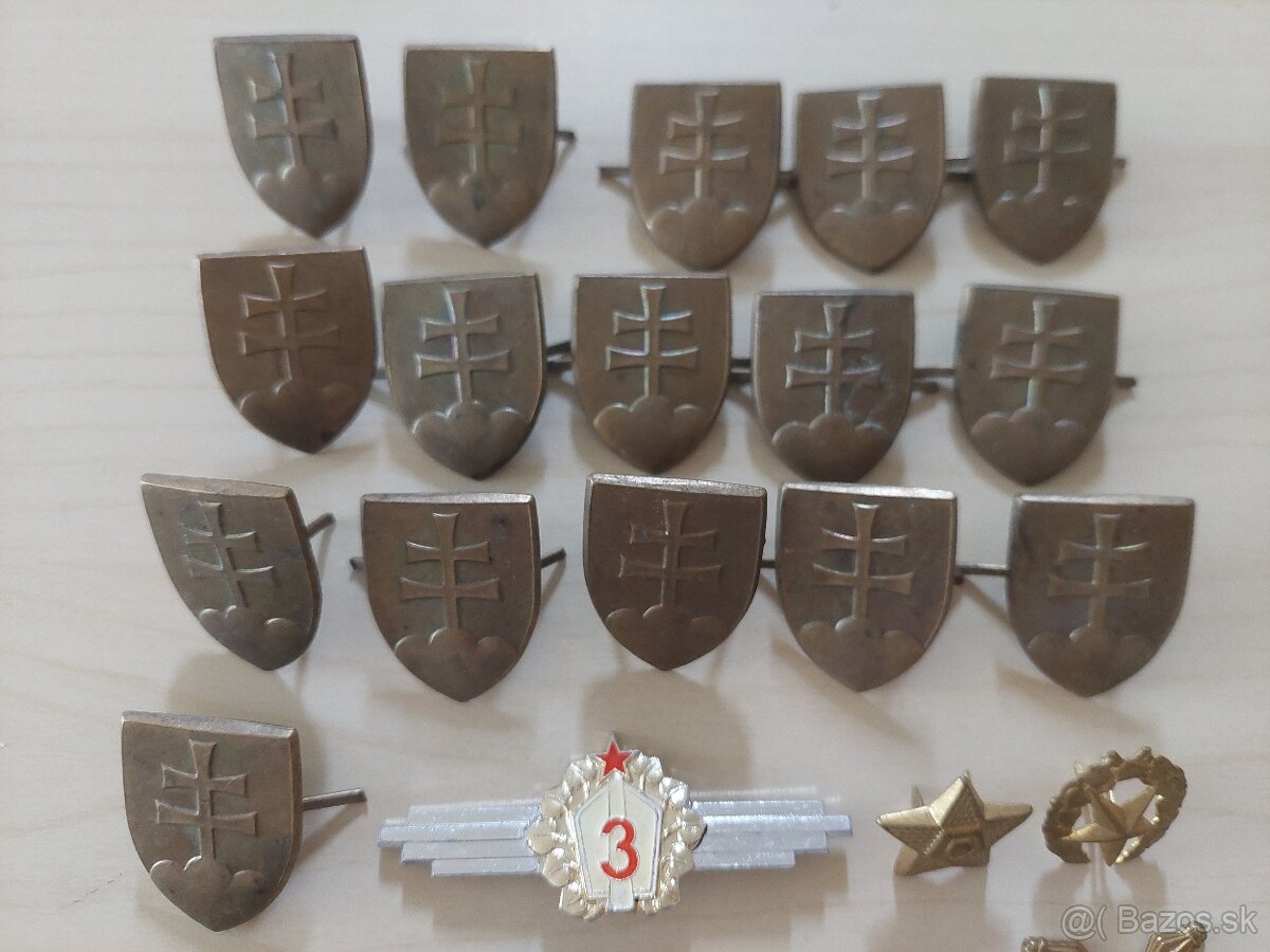 Odznaky vojenské a podnikové - 2