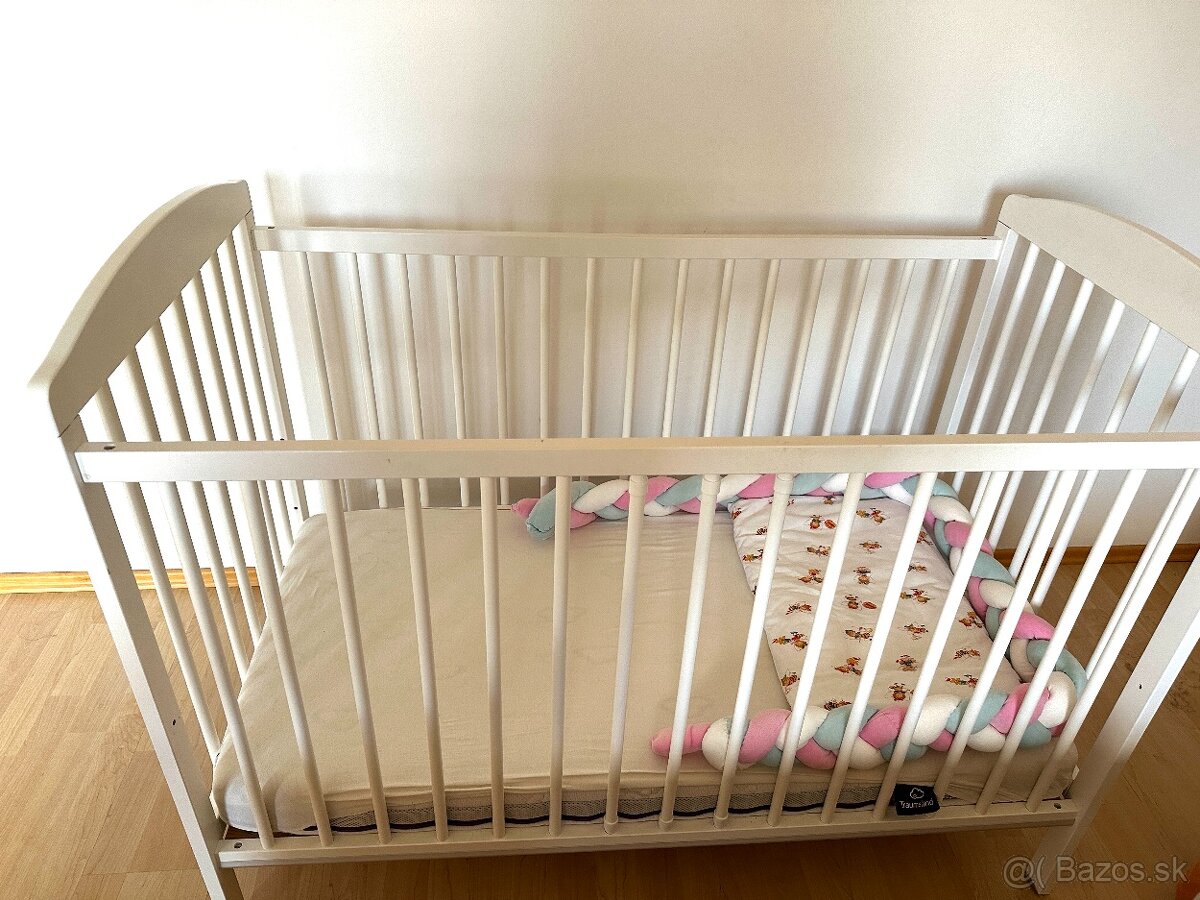 Detska postielka kombinovana+matrac Träumeland - 2