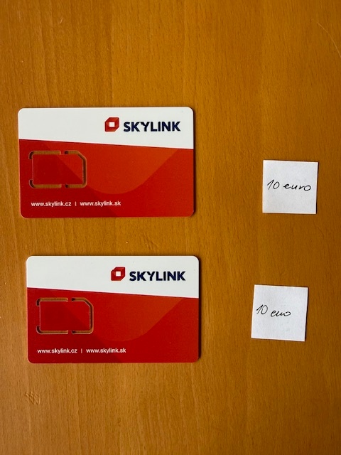 Predám karty a moduly skylink a RTVS A ČT - 2