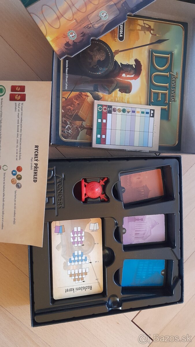 Stolna hra Duel 7 divu sveta pre 2 gracov - 2