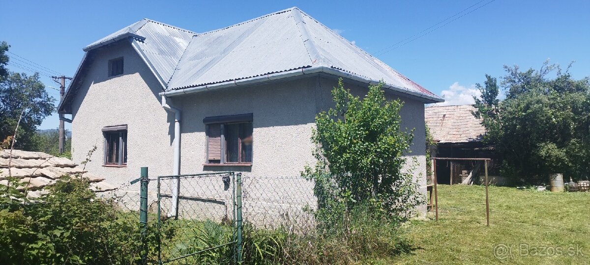 Rezervované. Predám rod.dom Poltár- Zelene - 2