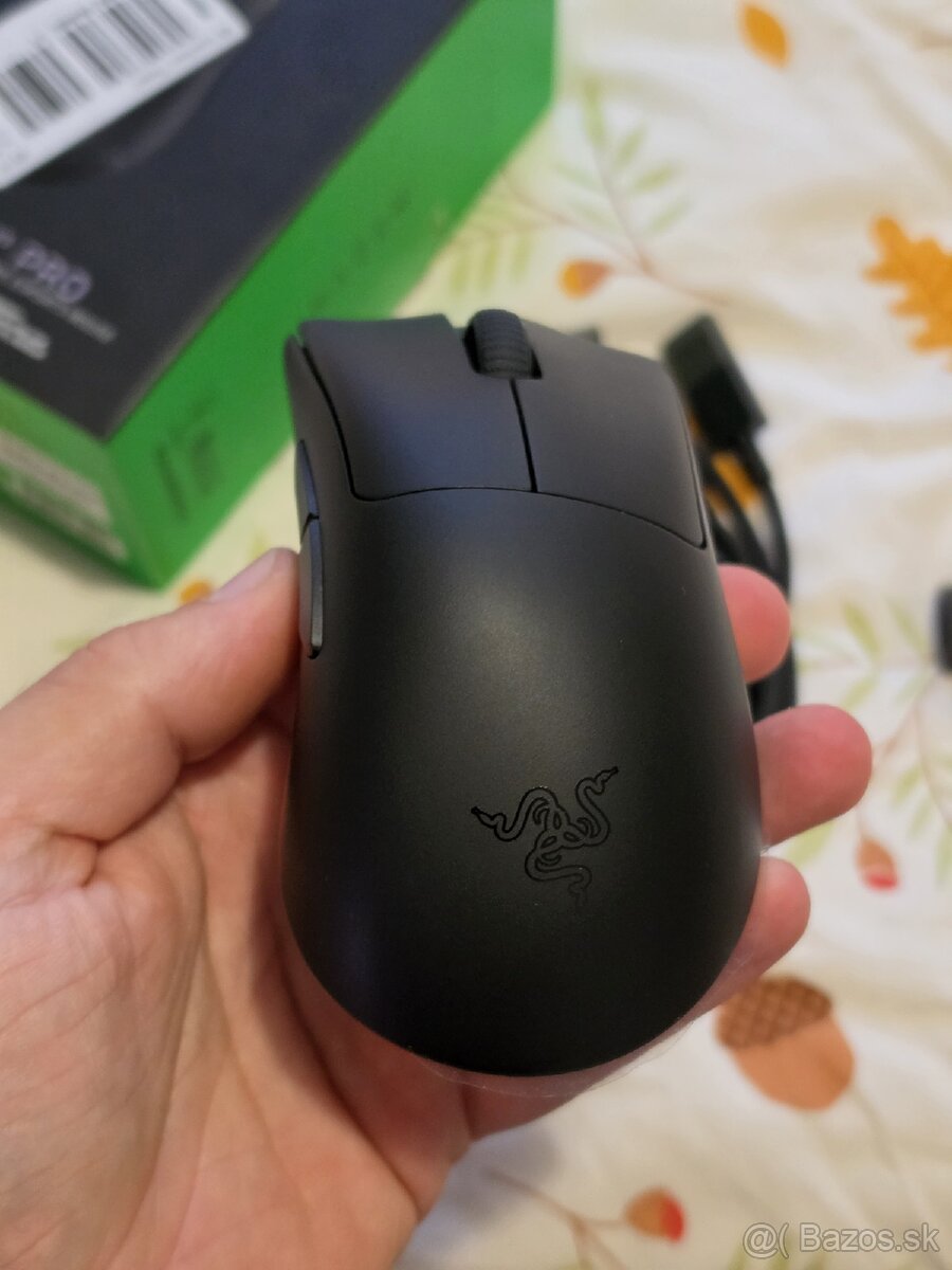 Razer DeathAdder V3 pro 100% stav ako nová komplet balenie. - 2