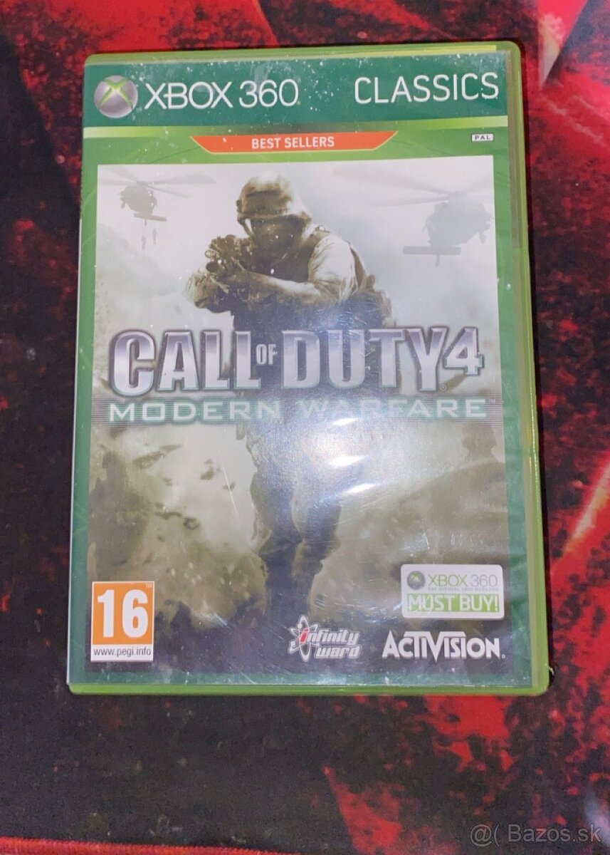 Predám hry na PS5 a Xbox 360 - Astro Bot, Ghost Recon, COD - 2