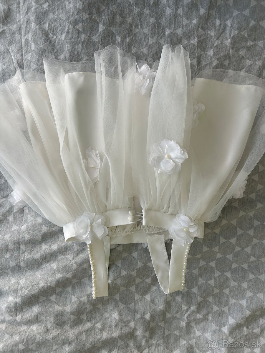 Dievčenské slávnostné svadobné šaty - 2