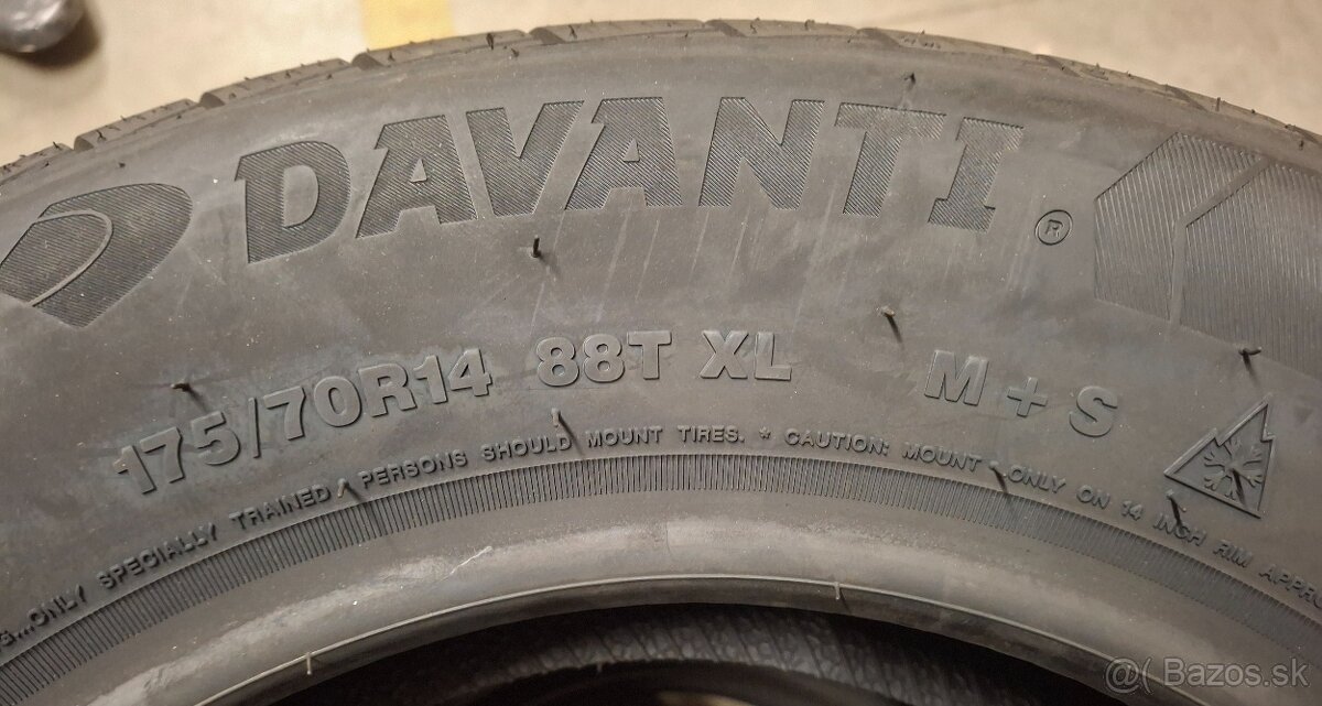 Zimne gumy 175/70 R14 88T - 2