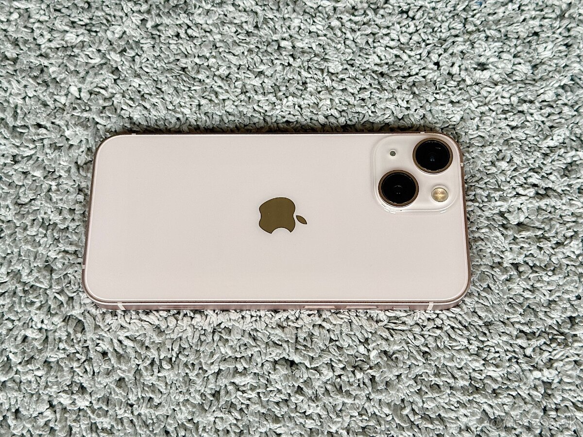 iPhone 13 Mini 128GB, Ružový, NOVÁ BATERKA, TOP STAV - 2