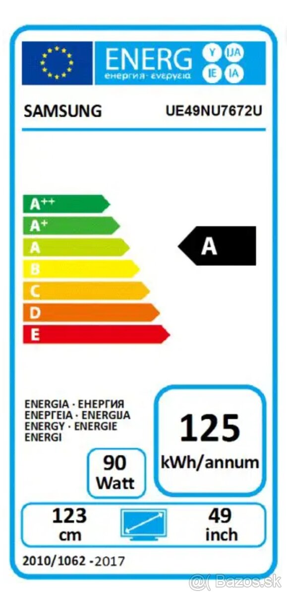 Predám TV Samsung 50" - 2