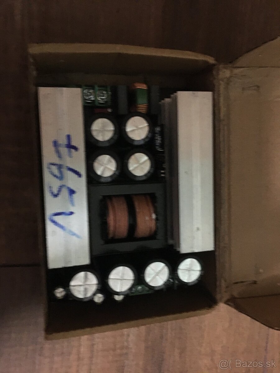 Predám tieto audio zosilňovače a zdroj - 2