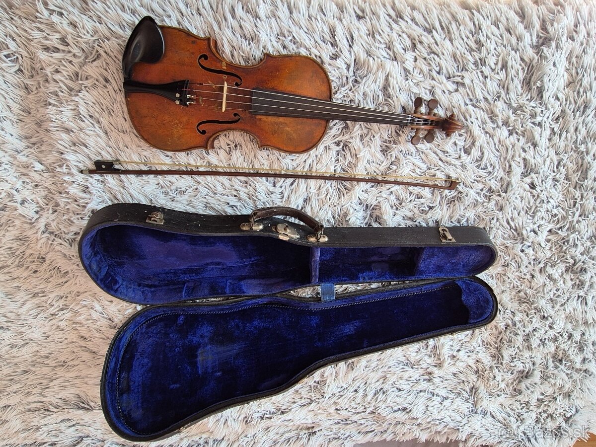 Predám starožitné husle v originálnom púzdre - 2
