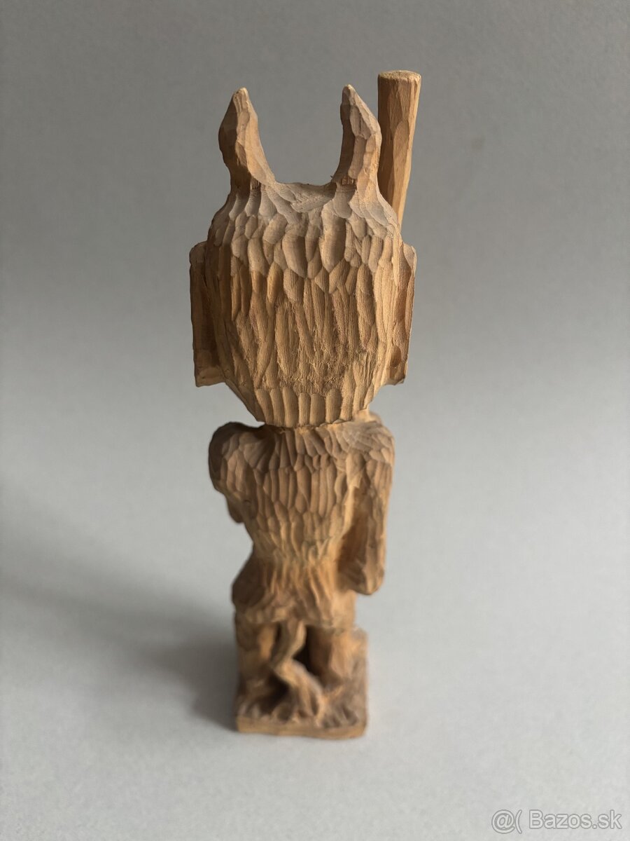 Neznámy ľudový rezbár - Čert - 2