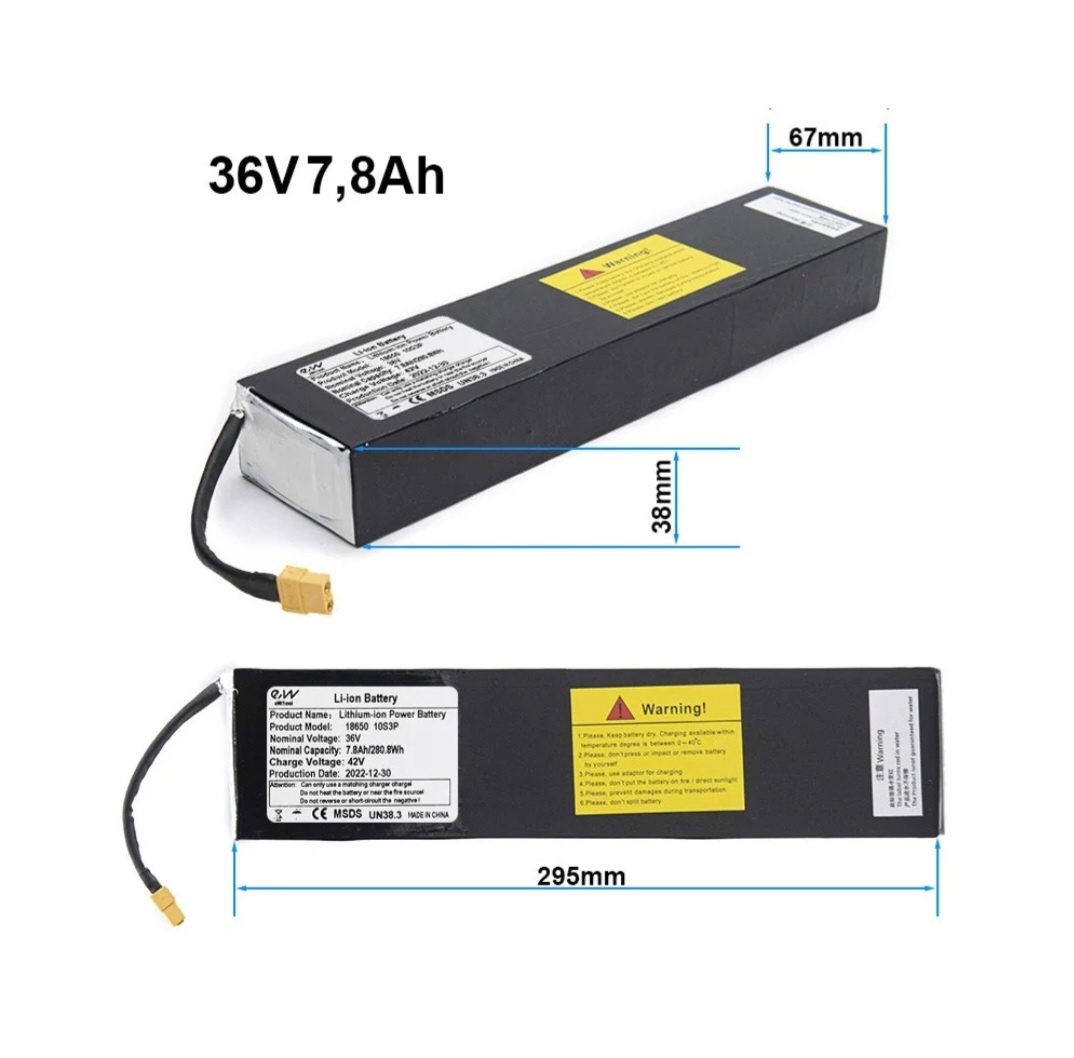 Kugoo S1 bateria - 2