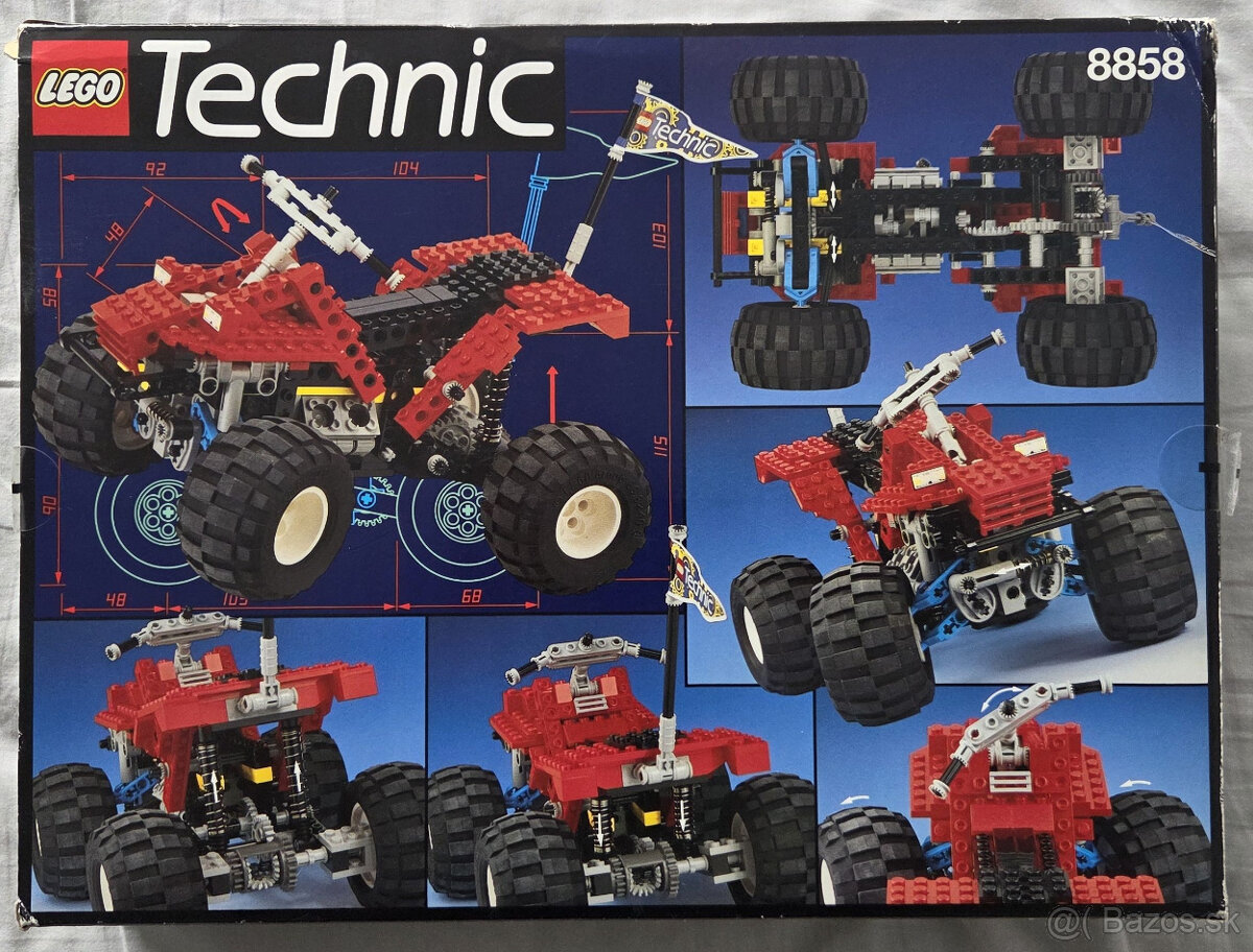 Lego Technic 8858, 90 roky, Na predaj - 2