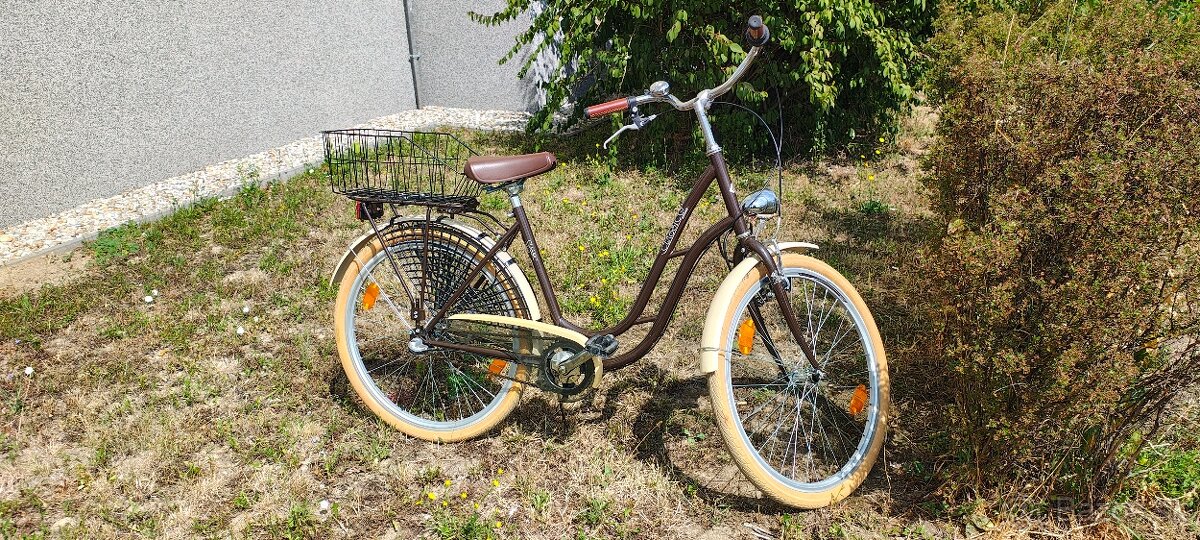 Retro dámsky mestský bicykel - 2