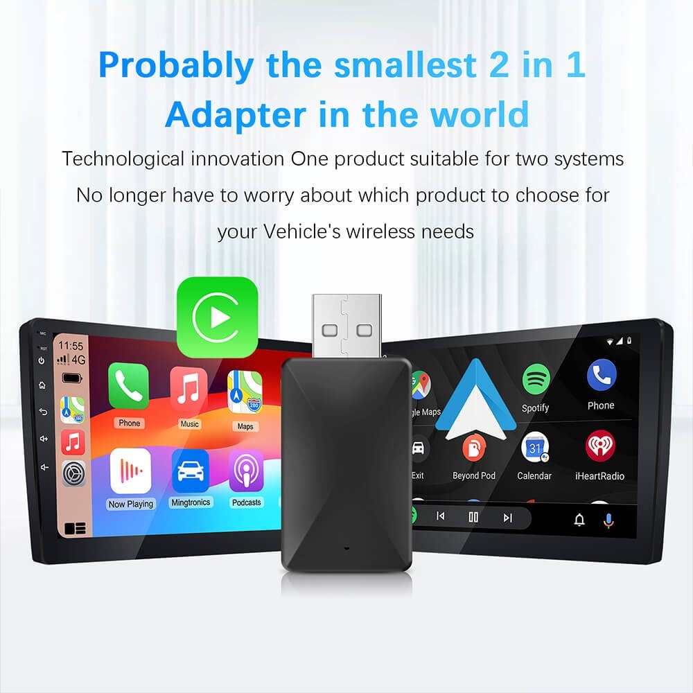 Bezdrôtový adaptér Mini Wireless CarPlay USB - 2